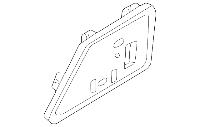 AWR2211 Деталь BLANK COVER, LEFT