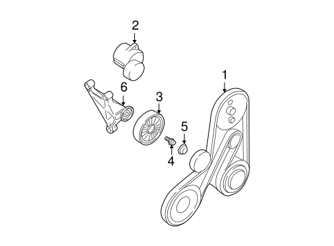 XC90 BELTS & PULLEYS