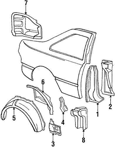 Topaz INNER STRUCTURE & RAILS