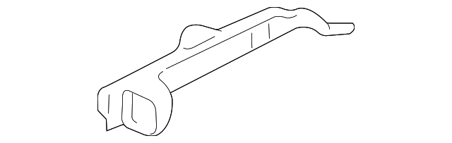 3W4Z-19B680-CA Деталь DUCT ASSY, RIGHT