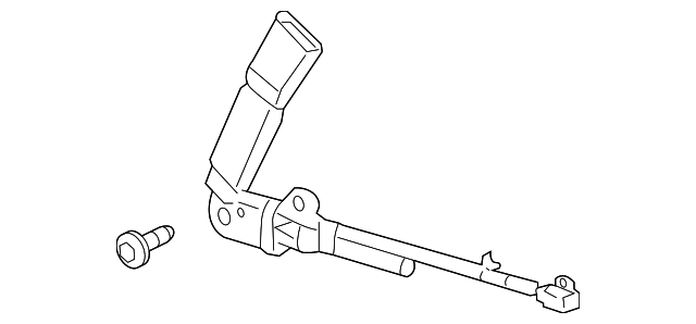 19167651 Деталь BUCKLE, LEFT