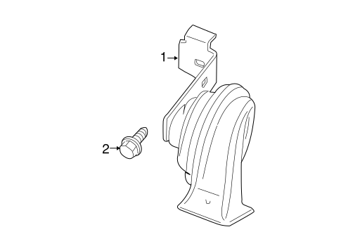 Electrical/Horn for 2008 Ford Escape #1