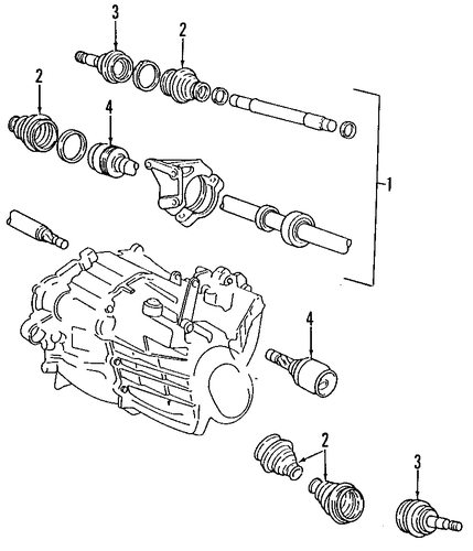 850 AXLE SHAFTS & JOINTS