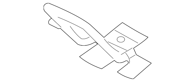 4924353 Деталь OUTER BRACE, RIGHT