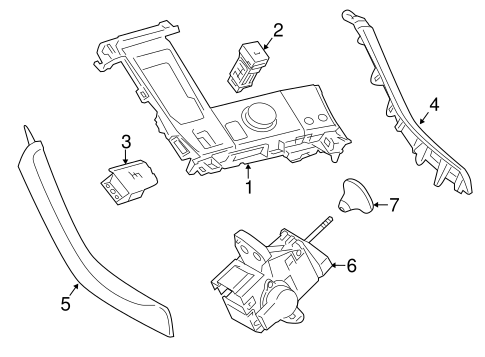 Switches for 2007 Lexus IS250 #0