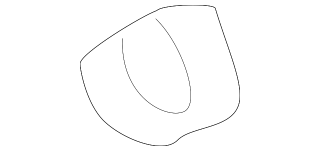 88970361 Деталь DOOR TRIM PANEL CAP, RIGHT