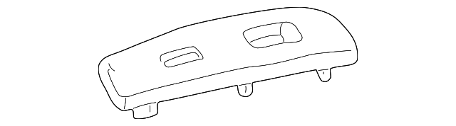 88970396 Деталь TRIM PLATE, RIGHT