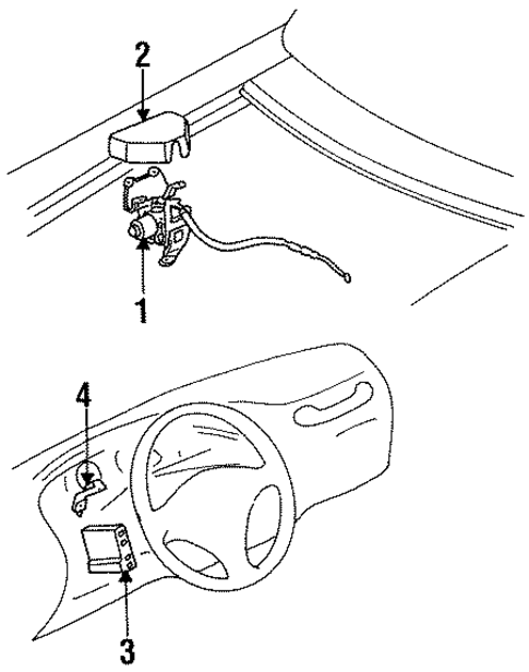 ELECTRICAL/CRUISE CONTROL SYSTEM for 1997 Toyota Land Cruiser #1