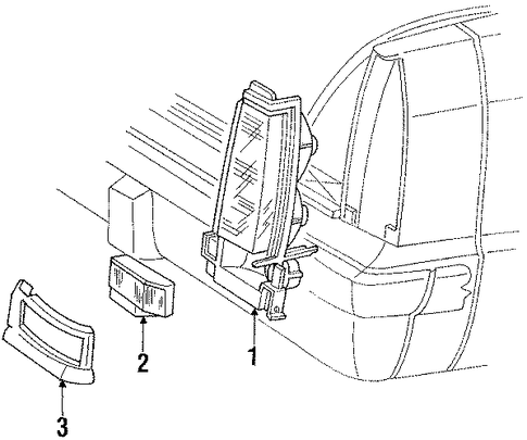 New Yorker TAIL LAMPS
