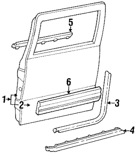 K3500 Pickup DOOR & COMPONENTS 2