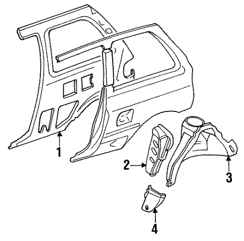 Festiva INNER STRUCTURE & RAILS 2