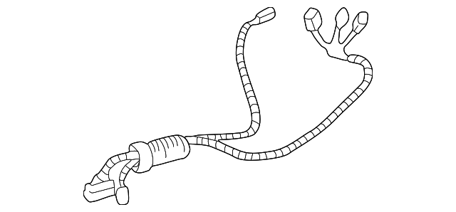 10309296 Деталь WIRE HARNESS, LEFT