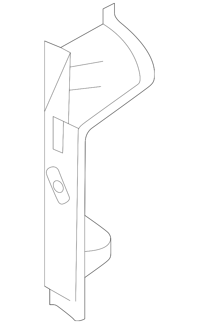 AQV760061 Деталь REAR BRACKET, RIGHT