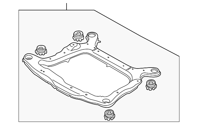 31429446 Деталь ENGINE CRADLE