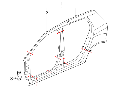 Uniside for 2013 Volkswagen GTI #1