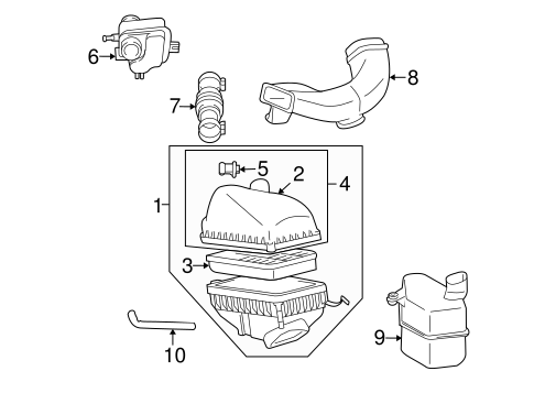 ENGINE/AIR INTAKE for 2002 Toyota Solara #1