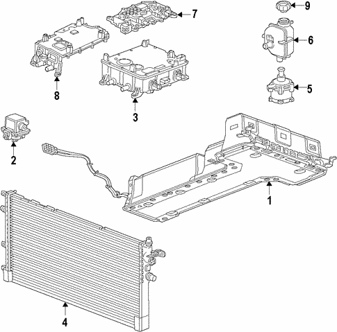 Electric Propulsion System/Battery for 2017 Chevrolet Bolt EV #1