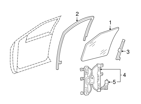 Electrical/Front Door for 2008 Ford Explorer Sport Trac #4