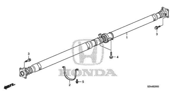Propeller Shaft for 2011 Honda Pilot #0