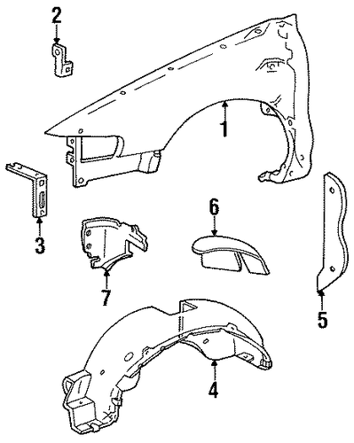 Continental FENDER & COMPONENTS