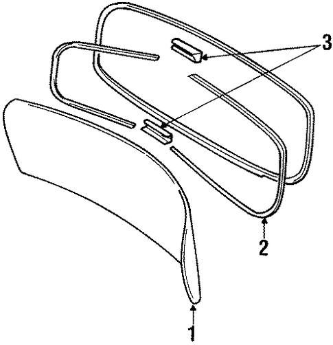 9000 GLASS & HARDWARE - BACK