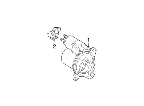 Electrical/Starter for 2007 Ford Mustang #2