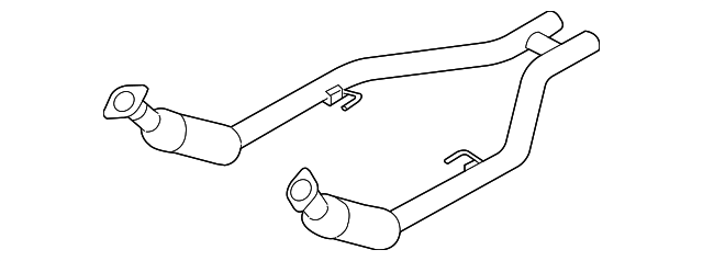 DR3Z-5F250-A Деталь CONVERTER & PIPE