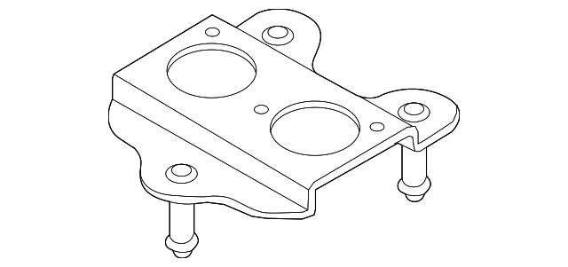 955-355-233-00 Деталь ABS PUMP ASSY BRACKET