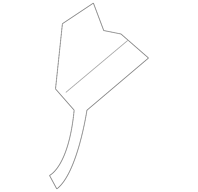 4R3Z-7653156-AA Деталь SIDE RAIL SUPPORT BRACKET, RIGHT