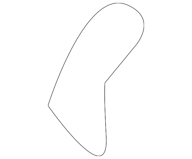 8R3Z-76405A12-A Деталь ROOF BOW PIN, RIGHT
