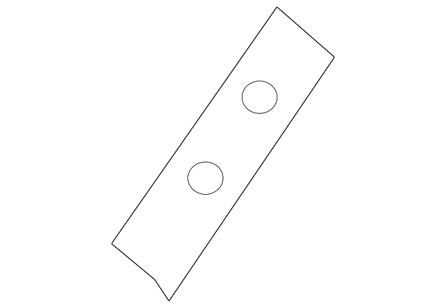 8R3Z-7650668-A Деталь LIFT CYLINDER BRACKET, RIGHT