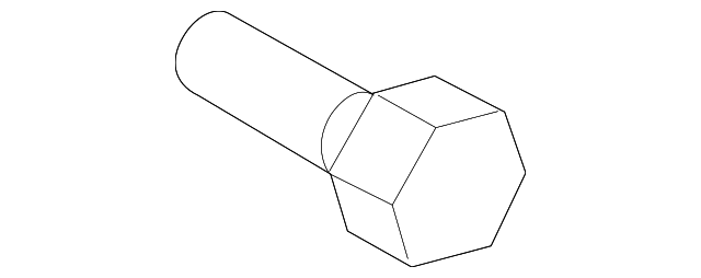 -W709053-S424 Деталь LIFT CYLINDER MOUNT BOLT, LEFT