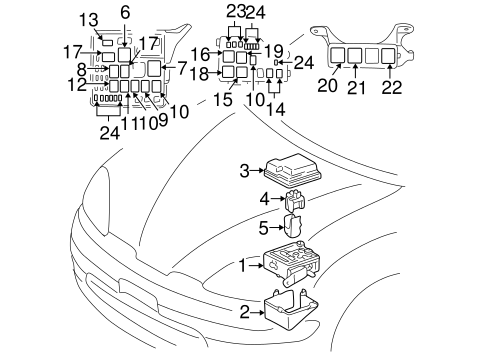 ELECTRICAL/POWERTRAIN CONTROL for 2001 Toyota Prius #2
