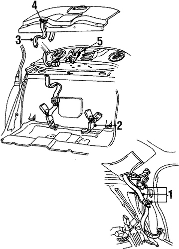 Continental REAR SEAT BELTS