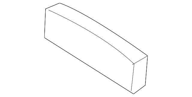 C2Z7913LEG Деталь PKG TRAY TRIM CAP, RIGHT