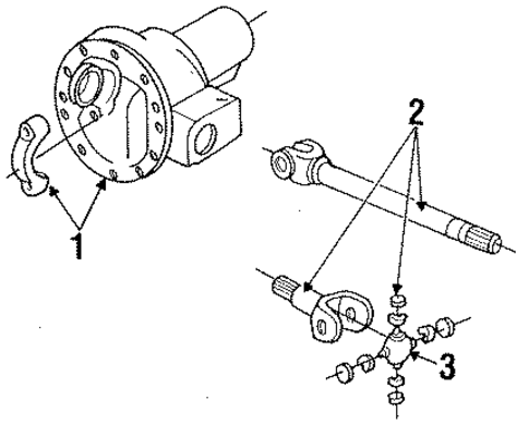 Ranger CARRIER & FRONT AXLES