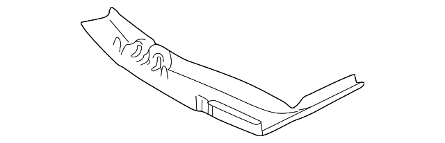 4855698 Деталь COVER, LEFT