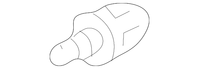 4823126 Деталь STORAGE COMPART CLIP
