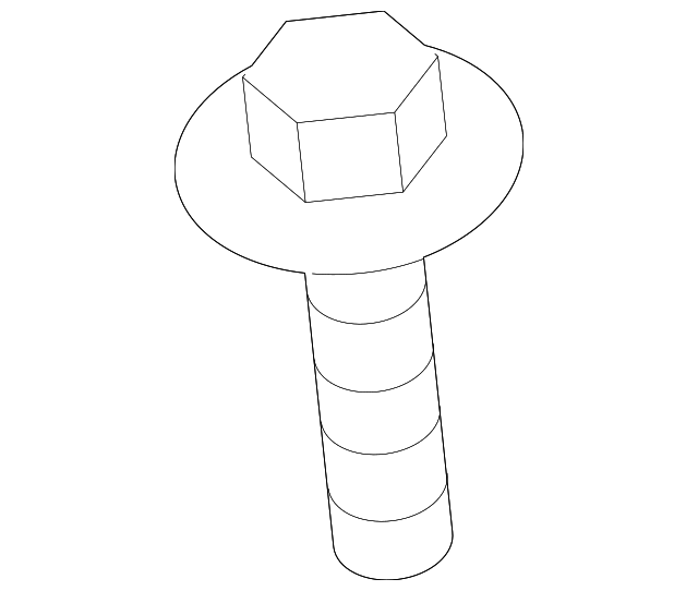 30670545 UPPER BEARING BOLT, RIGHT