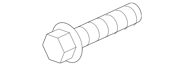 988926 STRUT LOWER BOLT, RIGHT