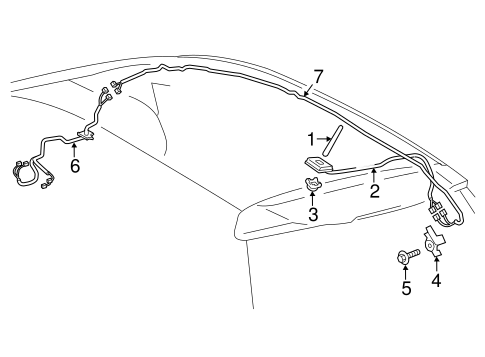 ELECTRICAL/ANTENNA & RADIO for 2013 Toyota Prius V #1