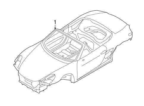 Boxster BODY SHELL