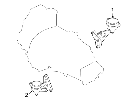 Cayman TRANS MOUNTING