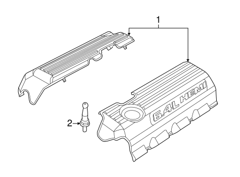Grand Cherokee ENGINE APPEARANCE COVER