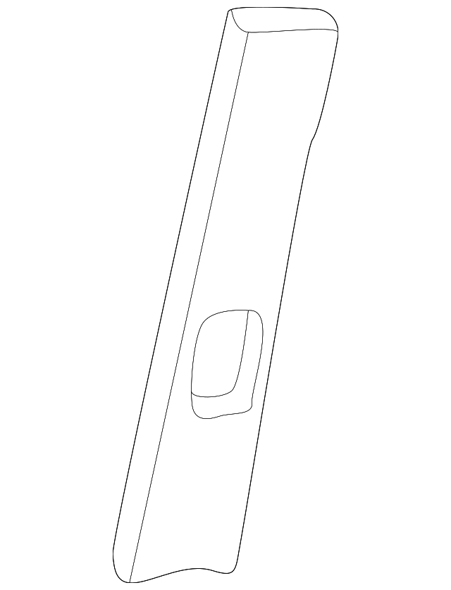 88970695 Деталь HEIGHT ADJUSTER COVER, LEFT