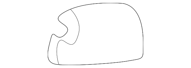 88970692 Деталь BELT & RETRACTOR UPPER COVER, LEFT
