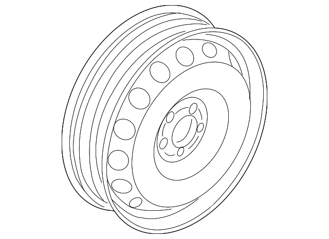 RRC002882PBG SPARE WHEEL
