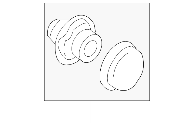 RRD500310 Деталь WHEEL NUT ASSY