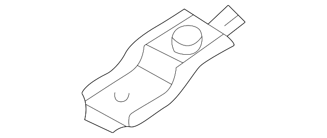 32007322 Деталь RADIATOR ASSY UPPER BRACKET, LEFT