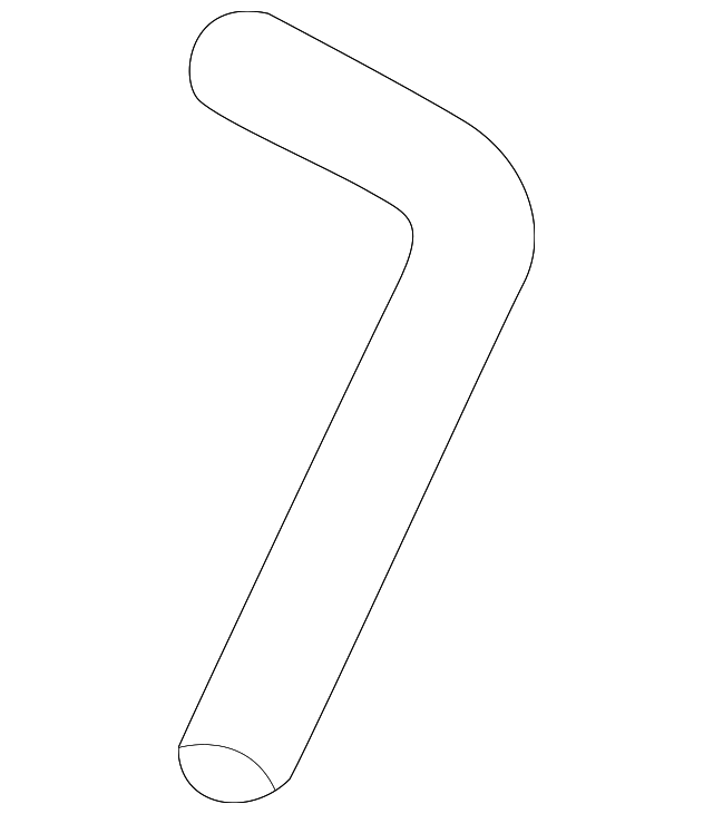 32007349 Деталь HOSE, LEFT